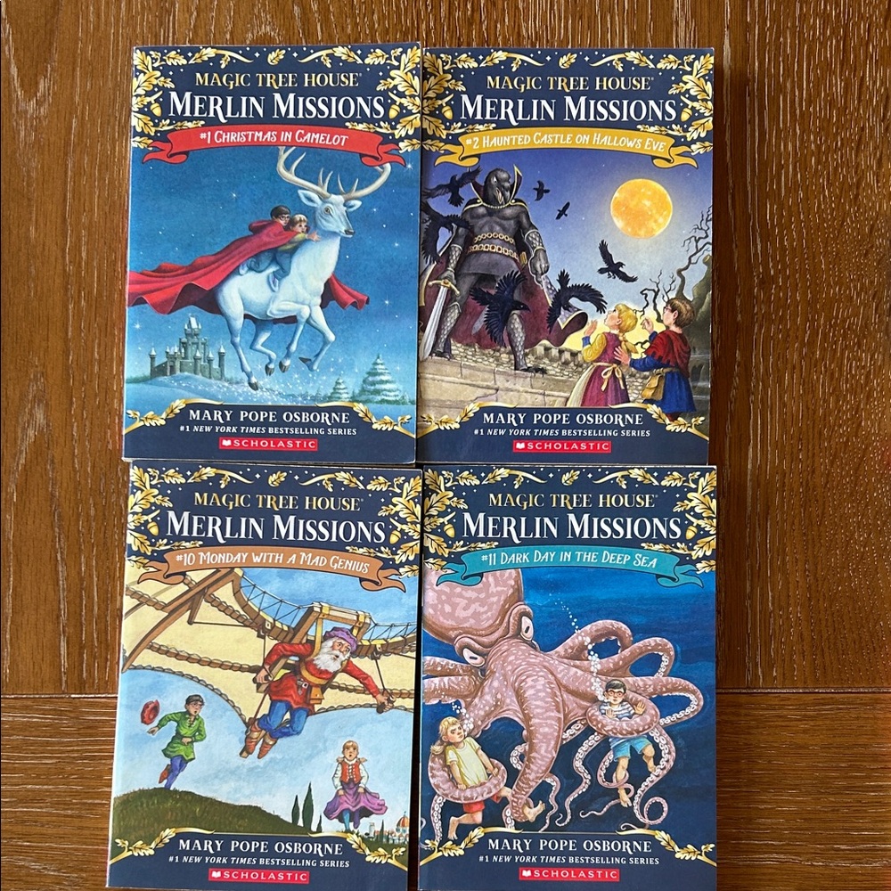 Magic Tree House Merlin Missions Book Collection (7 Books)